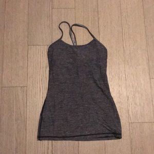 Grey lululemon top